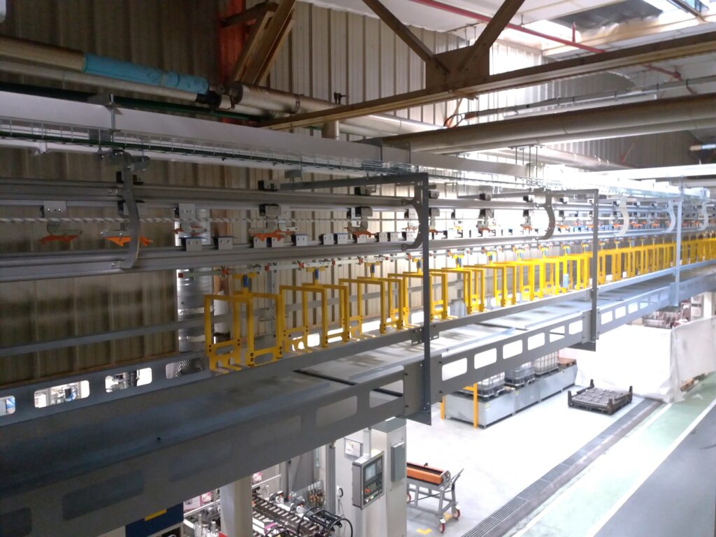 Esyconveyor on platform