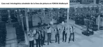 Caso real: Intralogística alrededor de la línea de pintura en FORVIA Wałbrzych