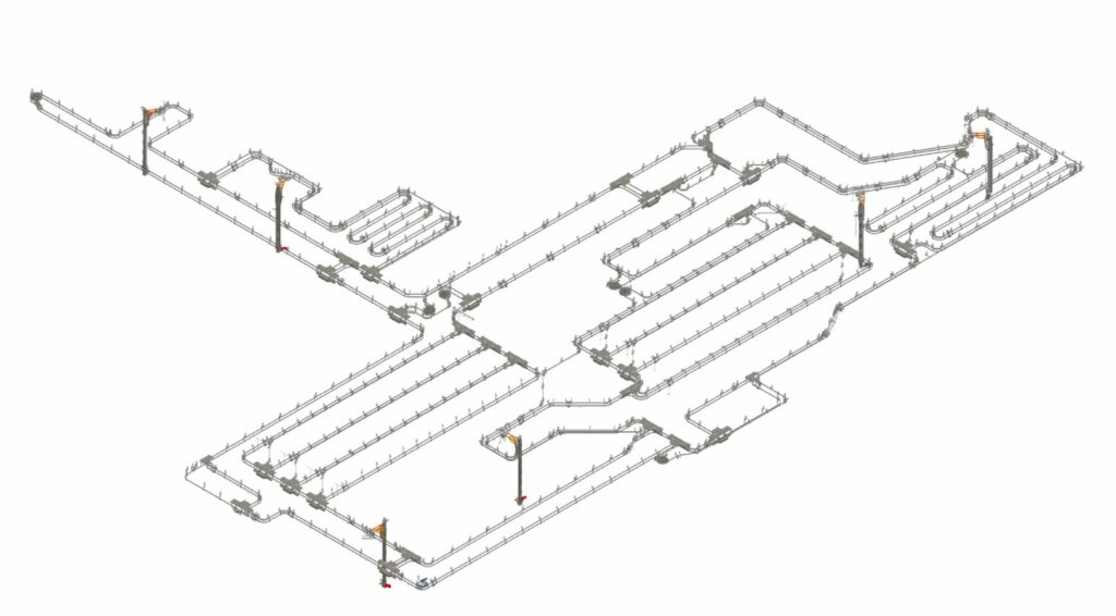 Layout interiors