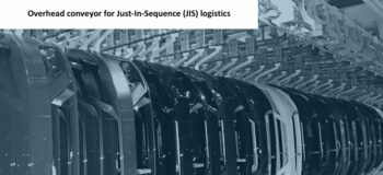 Overhead conveyors for Just In Sequence logistics