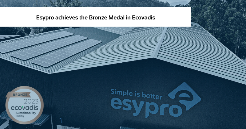 Esypro achieves the Bronze Medal in Ecovadis