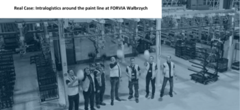 Real Case: Intralogistics around the paint line at FORVIA Wałbrzych