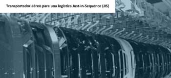 Transportador aéreo para una logística Just In Sequence